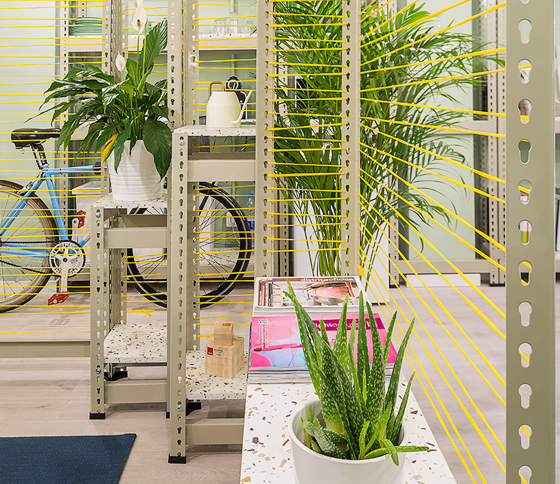 辦公室裝修設(shè)計(jì)效果圖-水磨石為主的辦公室裝修