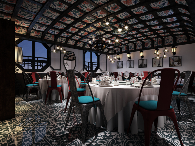 李子壩梁山雞餐館現(xiàn)場(chǎng)照片